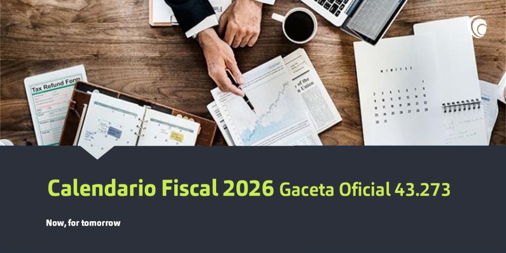 Calendario Fiscal 2026. Gaceta Oficial Nº 43.273