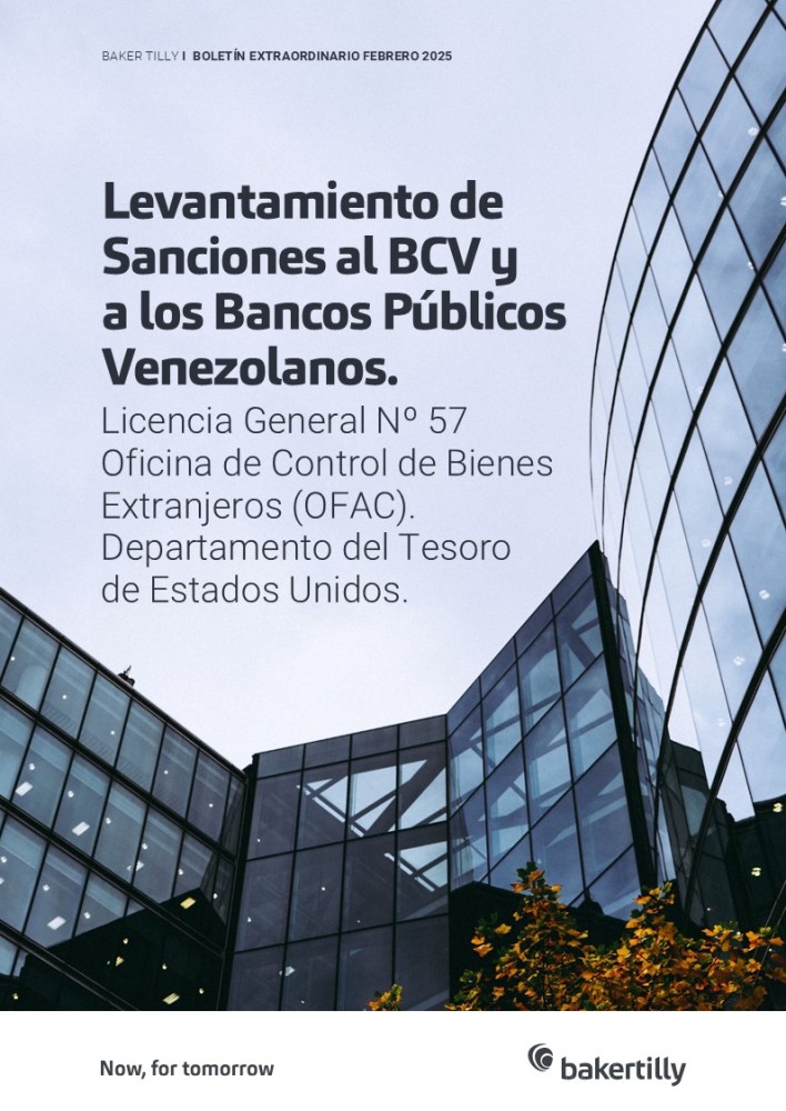 Levantamiento de Sanciones al BCV y a los Bancos Públicos Venezolanos.